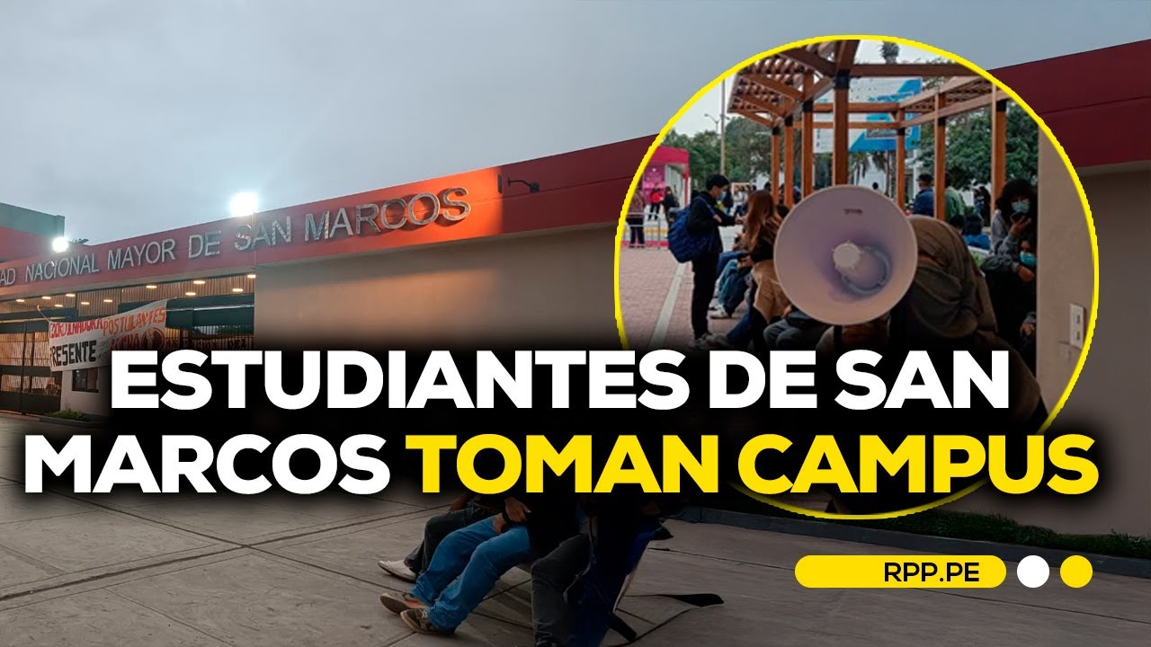 📣¿Qué SOLICITAN los estudiantes de San Marcos tras tomar campus? #CONEXIONRPP