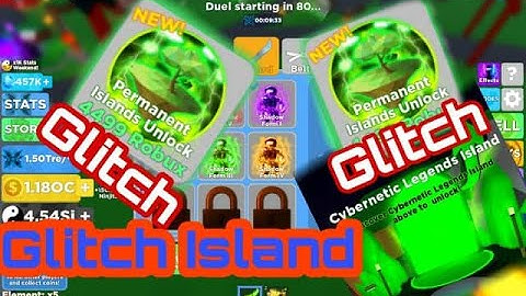 (GLITCH ISLAND) IN NINJA LEGEND Go To Up And You will Got Max Rank