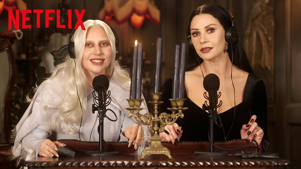 Lady Gaga & Catherine Zeta-Jones Morbid ASMR | Wednesday: Season 2 | Netflix