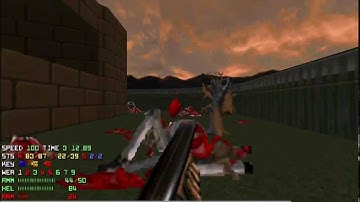 [Doom 2] Reverie - Map11 "Hello, Cybie!" UV-Max in 3:52 by Veinen