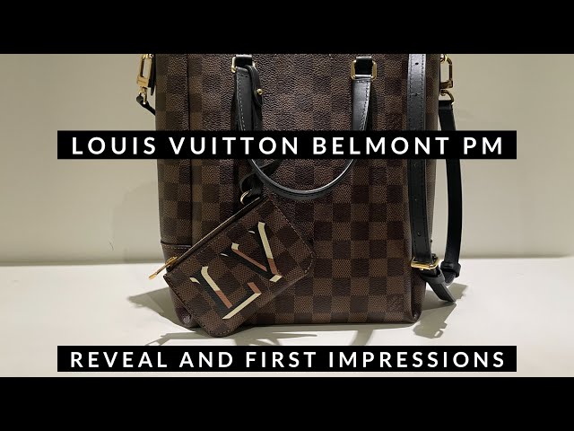 Louis Vuitton Damier Ebene Belmont QJB07JDM0B015