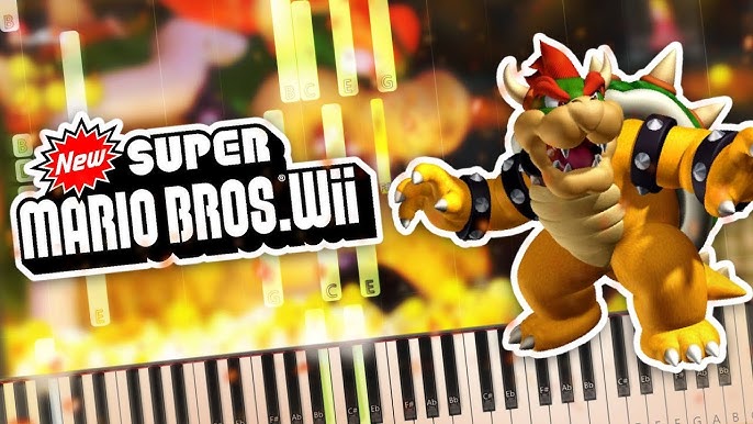 Peach's Castle - New Super Mario Bros. Wii Sheet music for Piano