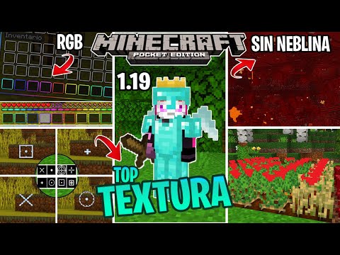 SAIU! A TEXTURA MAIS ÚTIL PARA MINECRAFT PE 1.19 - Texturas para minecraft  pe 1.19 