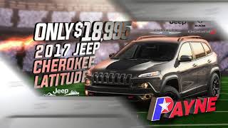 Only 18995 For A Jeep Cherokee Payne Rio Dodge Rio Grande City Dodge Texas