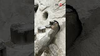 Best Rock Splitter for quarry work #pistonrocksplitter #miningequipment #NoBlasting #RILON #quarry