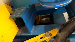 Motor room of a late-1990s Otis elevator