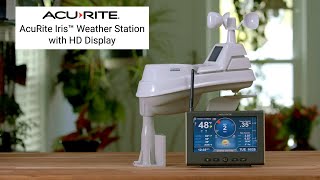 Features of the AcuRite Iris (5-in-1) Weather Station with High-Definition Display screenshot 3