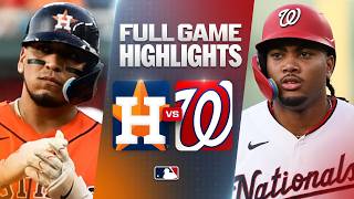 ASTROS vs. NATIONALS: Official Full Game Highlights (July 8) | 2026 MLB Season