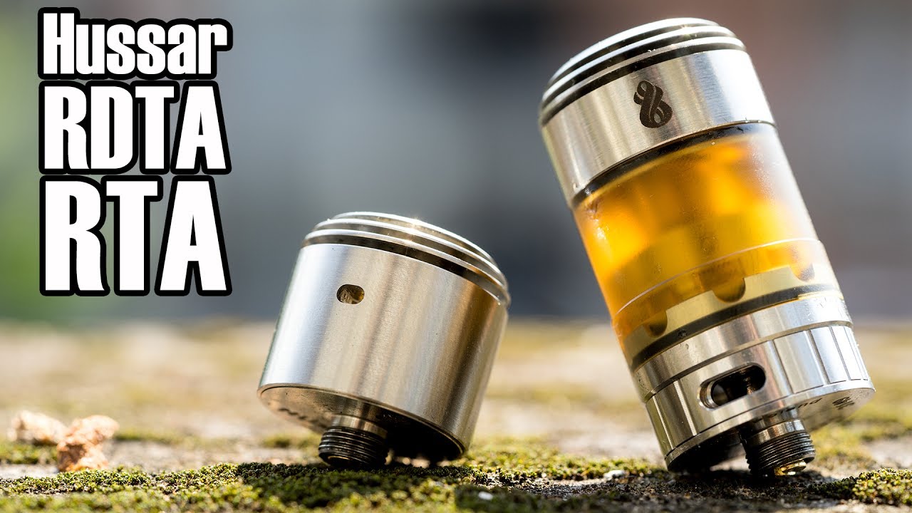 Hussar RTA & Hussar RDTA 輕騎兵 by Hussar Vapes - 開箱 Unboxing Review
