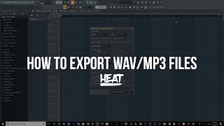 Download lagu How To Export WAV & MP3 Files In FL Studio (Stop Your Mix From Sounding Bad After Exporting)