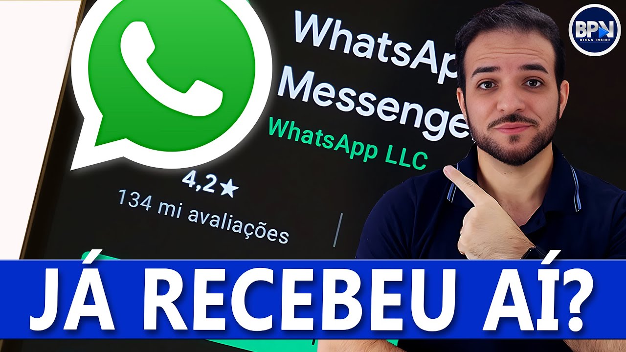 WhatsApp com Nova Tela de CONFIGURAÇÕES! Você Já Recebeu? - YouTube
