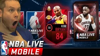 NBA LIVE MOBILE PACK GOD? BALLER PACKS!!