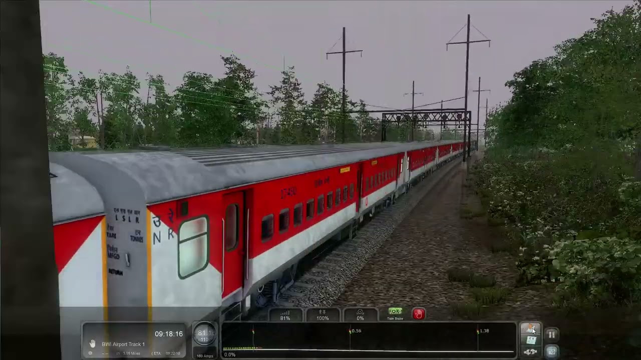 Train Simulator Classic 2026 Red LHB Coache Hight Graphic #trainsimulator #train