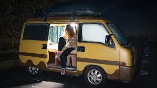 Car Camping | Overnight stay in a micro camper van. by けんじとあかり 39,777 views 6 months ago 19 minutes