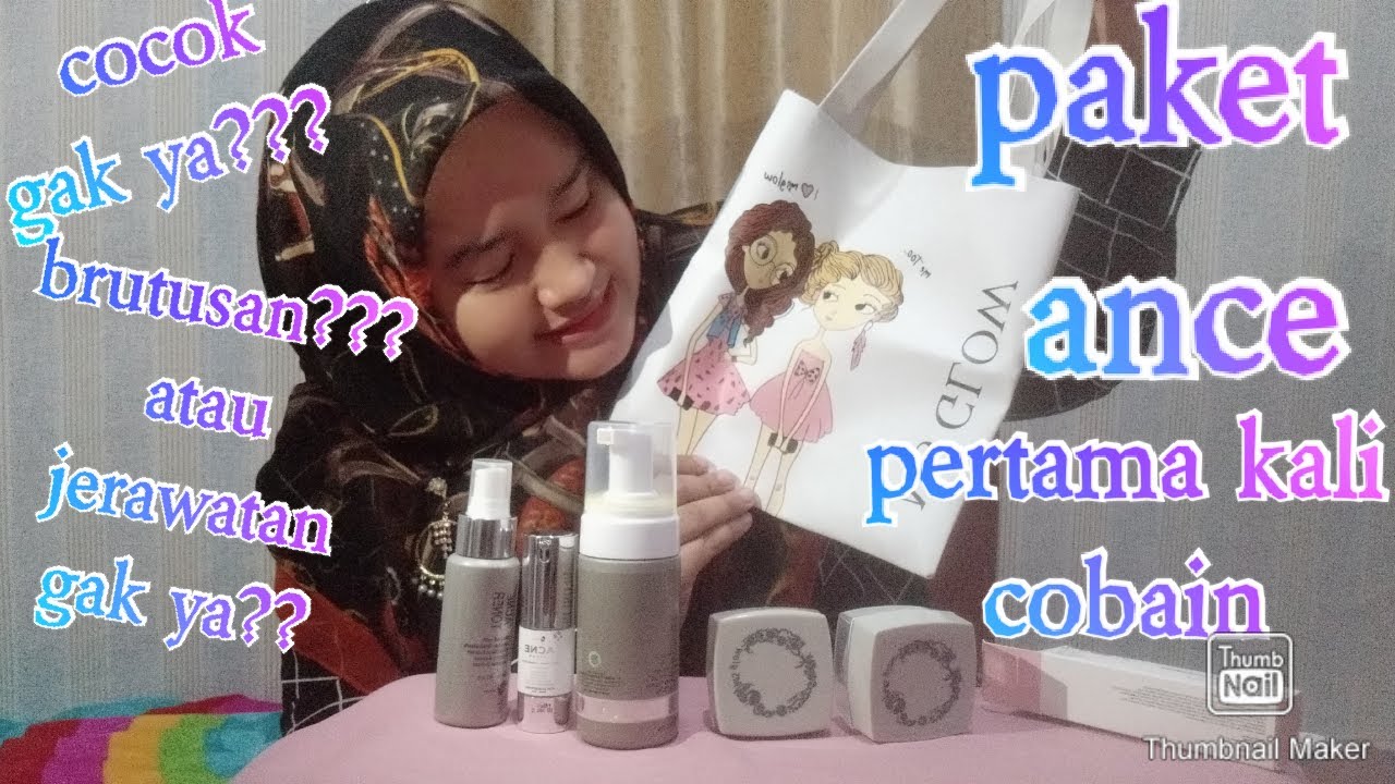 Review jujur MS GLOW, PAKET ANCE - YouTube
