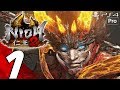 NIOH 2 - Gameplay Walkthrough Part 1 - Prologue & Mezuki Boss Fight (Full Game) PS4 PRO