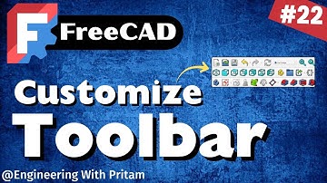 FreeCAD Tutorial #22 – How to Customize & Lock Toolbars (Arrange, Move, Save Layout)