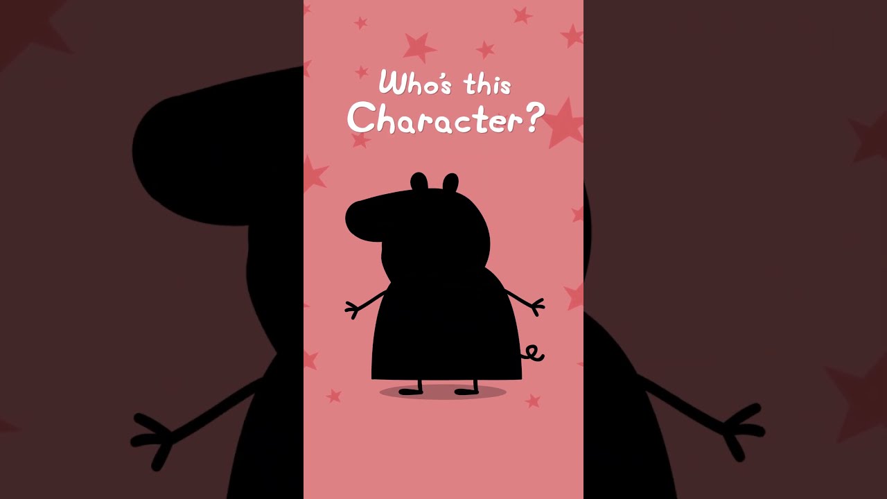 Who S This Character PeppaPig Shorts