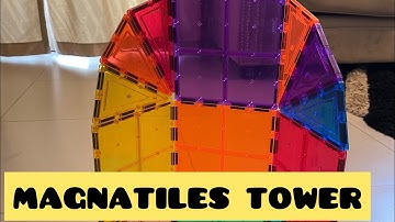 Build a MAGNATILE TOWER| magnetic building blocks(2023)(actionable)