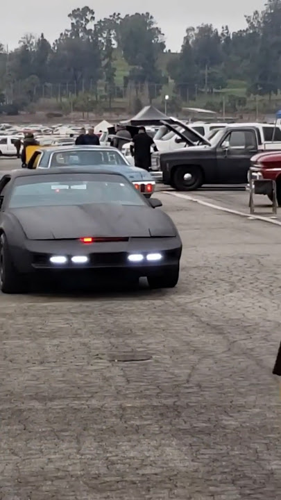 Knight Rider KITT at the pomona swap meet car show #knightrider