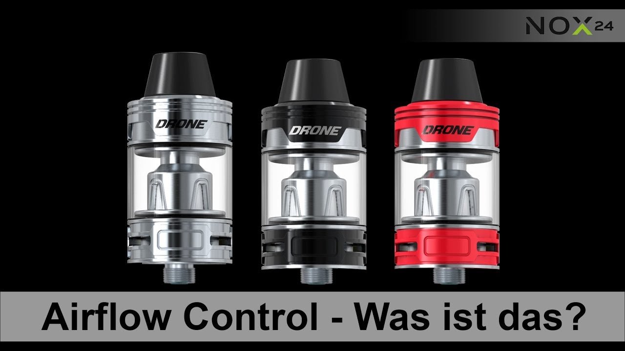 Airflow Control | Erklärung und Benutzung | Tipps e-Zigaretten für Anfänger 