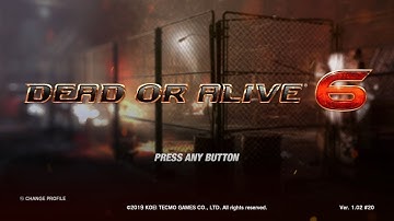 DOA6: Homoka vs Raidou