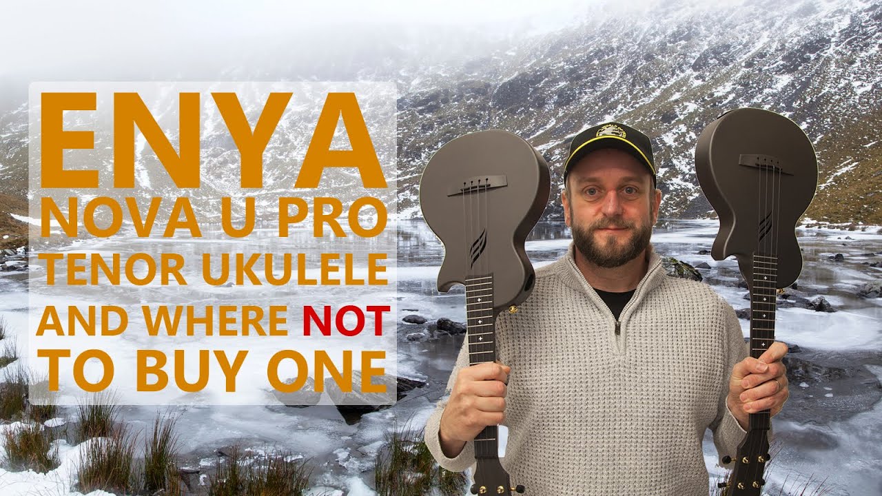 Enya Nova U Pro Tenor Ukulele — демо акустической и электрогитары, и где её купить