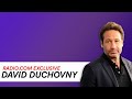 David Duchovny talks Trump the morning after