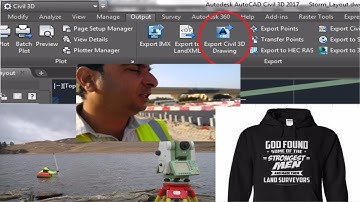 How to Export Civil 3d drawing in Auto cad in Urdu/Hindi