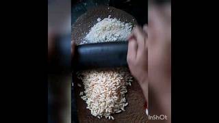 Breadcrumb alternative | Sil-batta Puffed rice (murmura) powder 🍚🍞#shorts #shortvideo