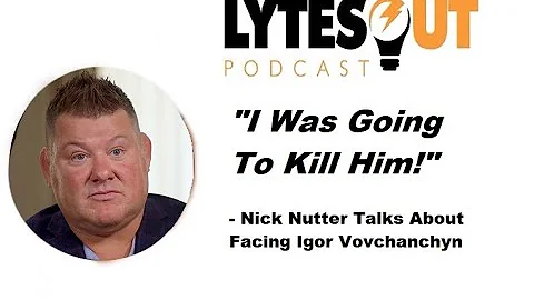 Igor Vovchanchyn had 10 minutes Rest - Nick Nutter...