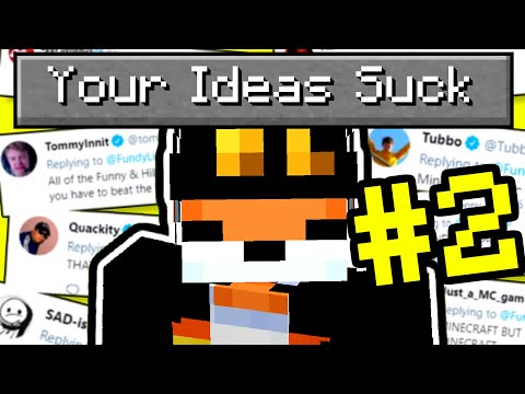 I made your dumb Ideas in Minecraft again…