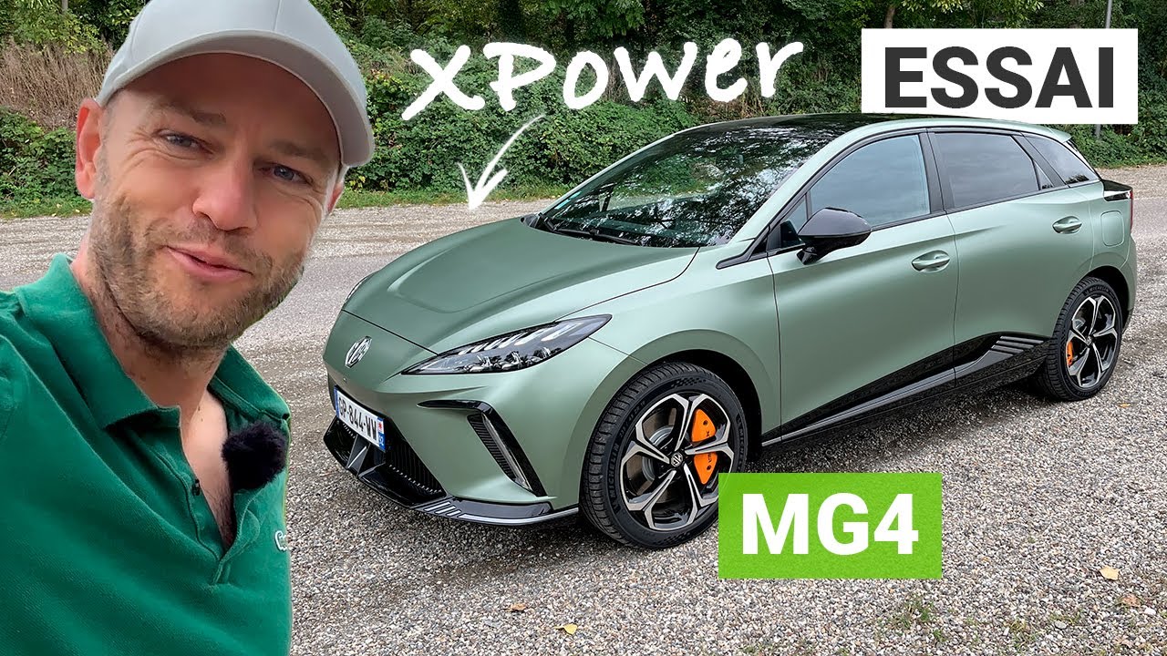 MG4 Electric XPOWER : une voiture électrique à bas prix et des capacités de  super voiture de sport