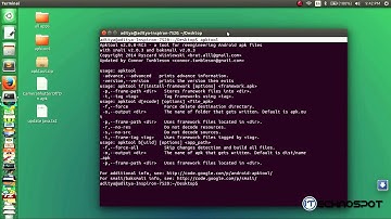 How to install and use Apktool on Ubuntu