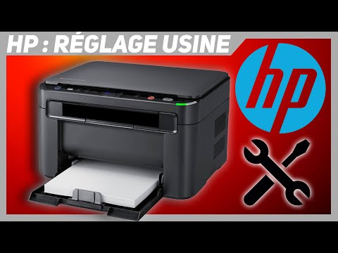 Vidéo: Comment Réinitialiser Une Imprimante à Jet D'encre HP