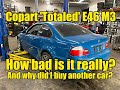 I bought a 'totaled' BMW E46 M3 at Copart Part 1. The Story, The Car!