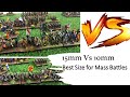 15mm vs 10mm miniatures best mass battle effects in a smaller scale  space