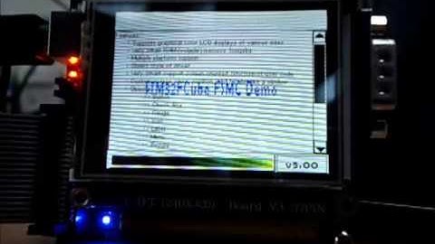 STM32Cube FSMC eGUI Demo2