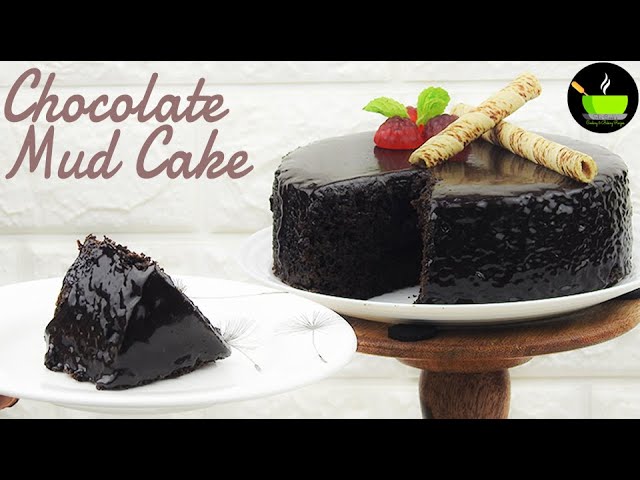 Chocolate Mud Cake Recipe | How to make Chocolate Mud Cake | Chocolate Cake Recipe In Kadai | Cake | She Cooks