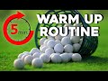 How to warm up before PLAYING GOLF | 5 minute session