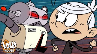 Super Spy Lincoln Saves the World From Evil Robots! 🤖 | The Loud House