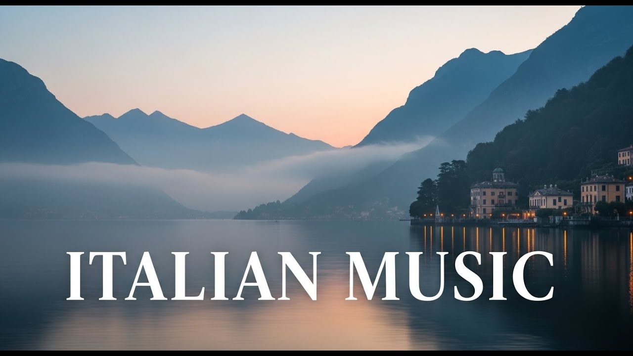 🎄 Chill Christmas Italian Vibes 🇮🇹 Relaxing Music with Mediterranean Coast Night Views
