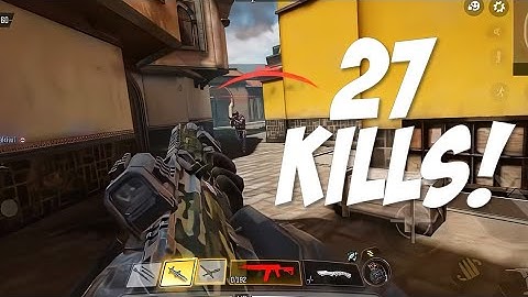 27 Kills in RANK Match Frontline – Oasis COD Mobile Multiplayer Gameplay
