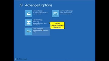 System Image Recovery - Z-DBackup Freeware