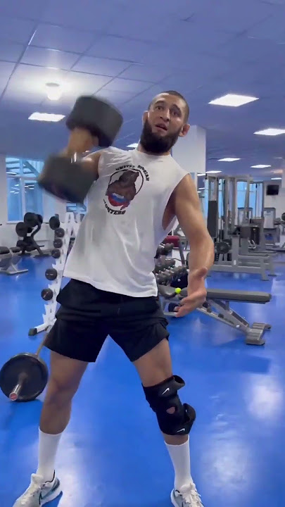 Inside Khamzat Chimaev's Intense Training! 🏋️🔥 #ufc #mma #fitness #khamzatchimaev