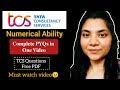 TCS Numerical Ability Preparation One Shot | Aptitude Prep for TCS NQT| TCS previous year questions