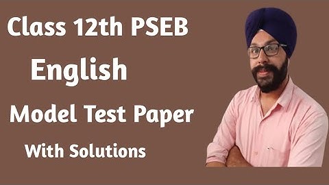class 12 english sample paper term 2 solutions pseb 2022 pseb class 12 general english paper model