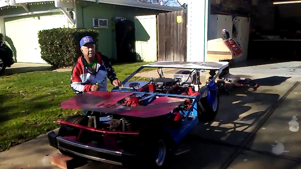 Custom Made Hidden Drive Unit Under Parade  Float Trailer