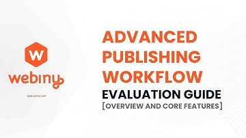 Advanced Publishing Workflow - 01 - Overview
