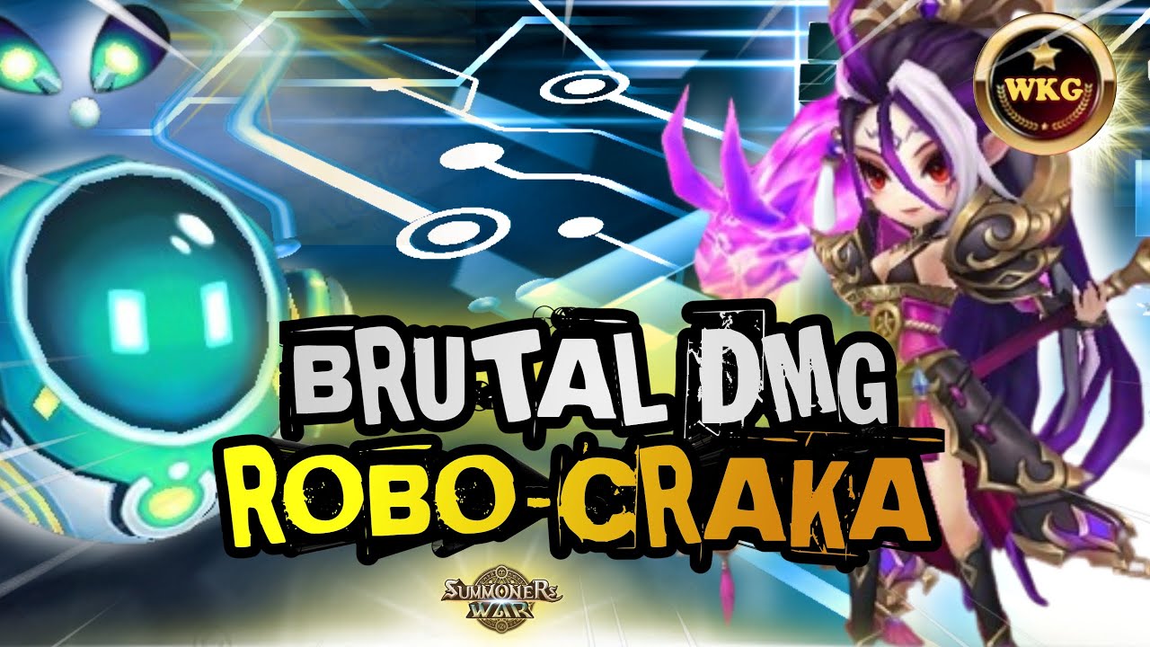 WTF COMBO SEASON 30 with LIGHT ROBO and DARK HELL LADY IN RTA SUMMONERS WAR